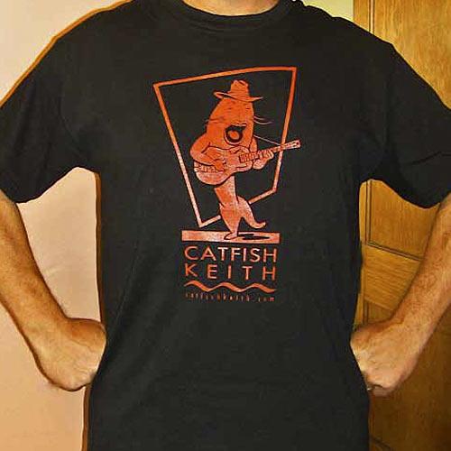 Catfish Keith Black T-Shirt